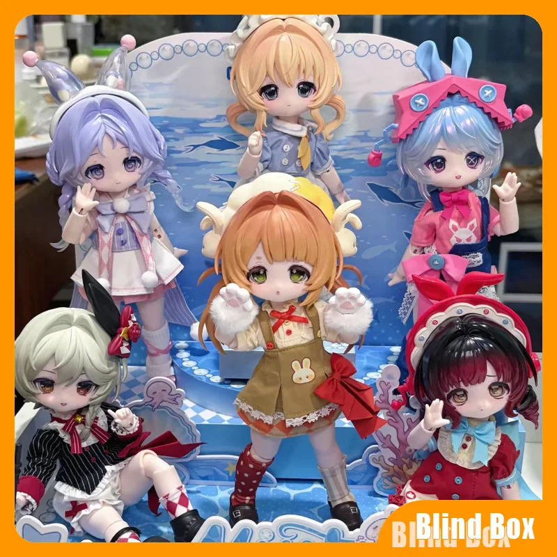 

Оригинальная новинка Come4free: Серия BJD Blind Box Bonnie Bunny Dream Box – Сюрприз-пакет с подвижными фигурками, милые аниме-модели, подарок для девочек