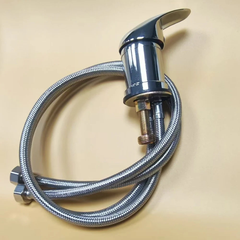 

A36T-Салонный спа-бассейн для мытья волос, раковина для парикмахерских, аксессуары для строительных работ, смеситель для ванной комнаты с горячей и холодной водой, распылители, шланги