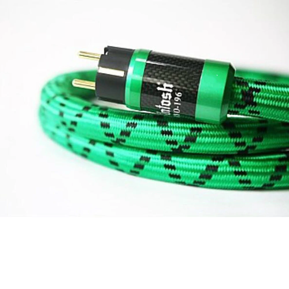 Mcintosh Signature US / EU Power Cord Amplifier CD Player power cord cable Hifi audio power cable