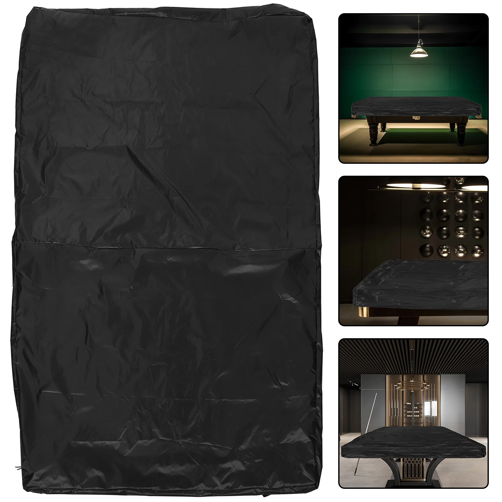 

Pool Waterproof Oxford Cloth Billiard Table Protective Cover Heavy Duty For Outdoor Indoor Use Table Cover