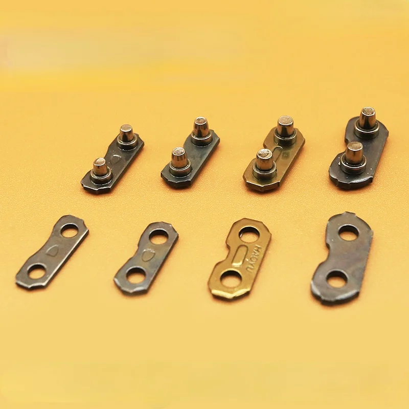 Motosserra Chain Repair Links Kit Peças de Serra Elétrica Acessórios de Substituição 325 404lp Kit de Ferramentas Pitch 10 Sets