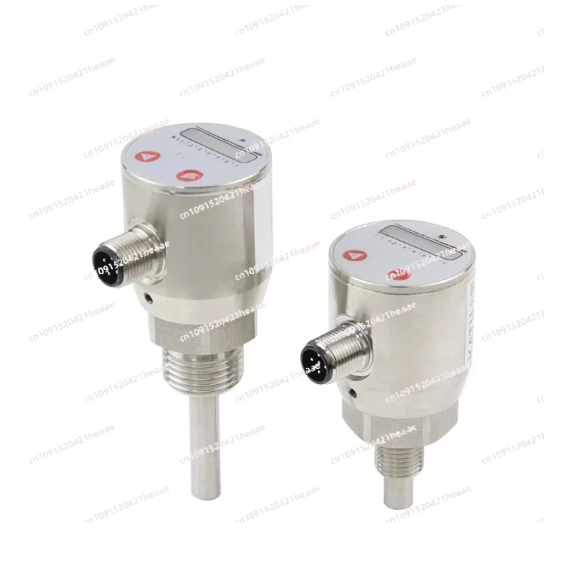 Suitable for FS210-12M050 LED display 4-20mA stainless steel Electronic flow sensor switch for water oil