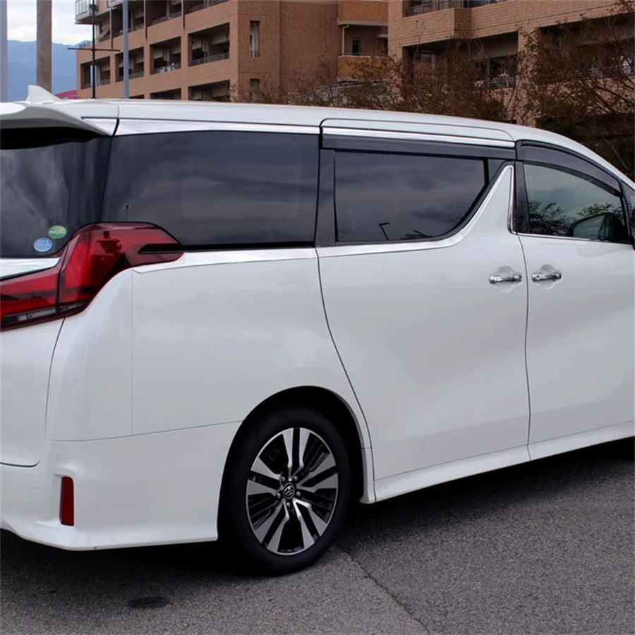 

For Toyota Alphard 2015-2019 Vellfire 30 Series Exterior Window Molding Decorative Strip Sill Side Cover Trim Car Accessories