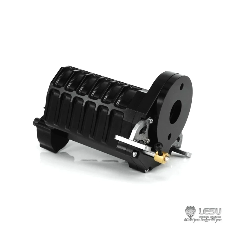 LESU 1/14 3Speed Lower Shaft Gear Box C Transmission for DIY Tamiyaya RC Tractor Truck Model TOUCAN HOBBY TH05103