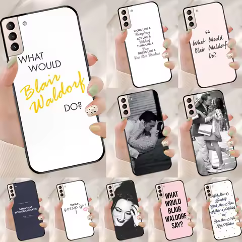 Blair Waldorf Gossip Girl TV Show Funda Case For Samsung Galaxy S25 Ultra S9 S10 S20 S22 Plus S21 FE S23 S24 Ultra Phone Cover