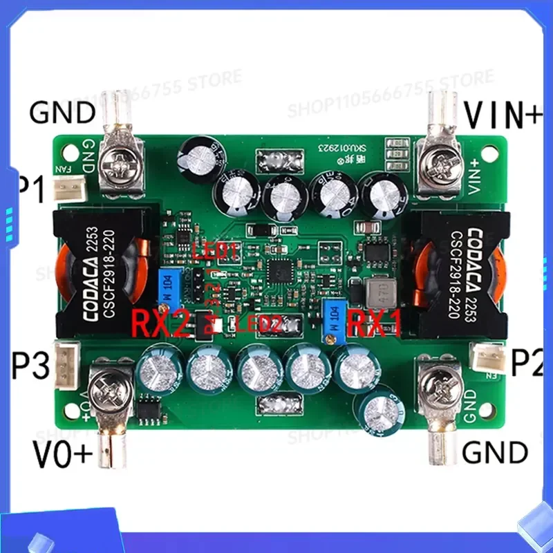 1000W High Power Boost Module DC-DC Constant Voltage Current Adjustable Input 14-90V Output 18-140V Step Up Converter