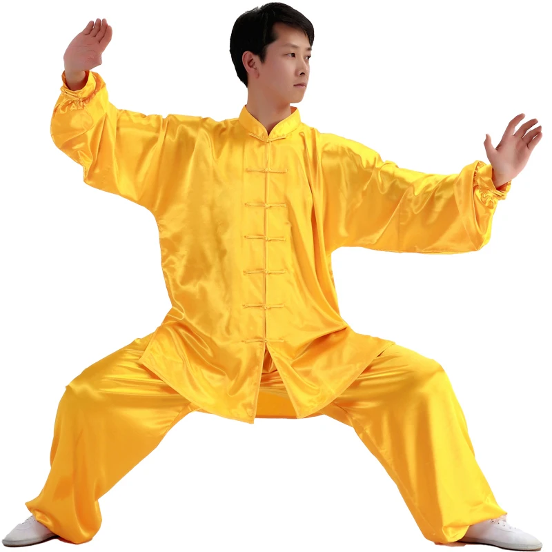 Tai chi clothing  men and women performance clothing martial arts martial arts costume adult tai chi clothing