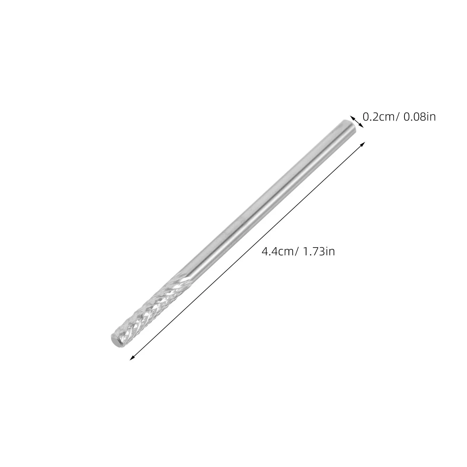 Conjunto de brocas de aço de tungstênio, 3 peças, cabeça de moagem para manicure, remoção de cutícula, alisamento, polimento, ferramentas multifuncionais para arte em unhas