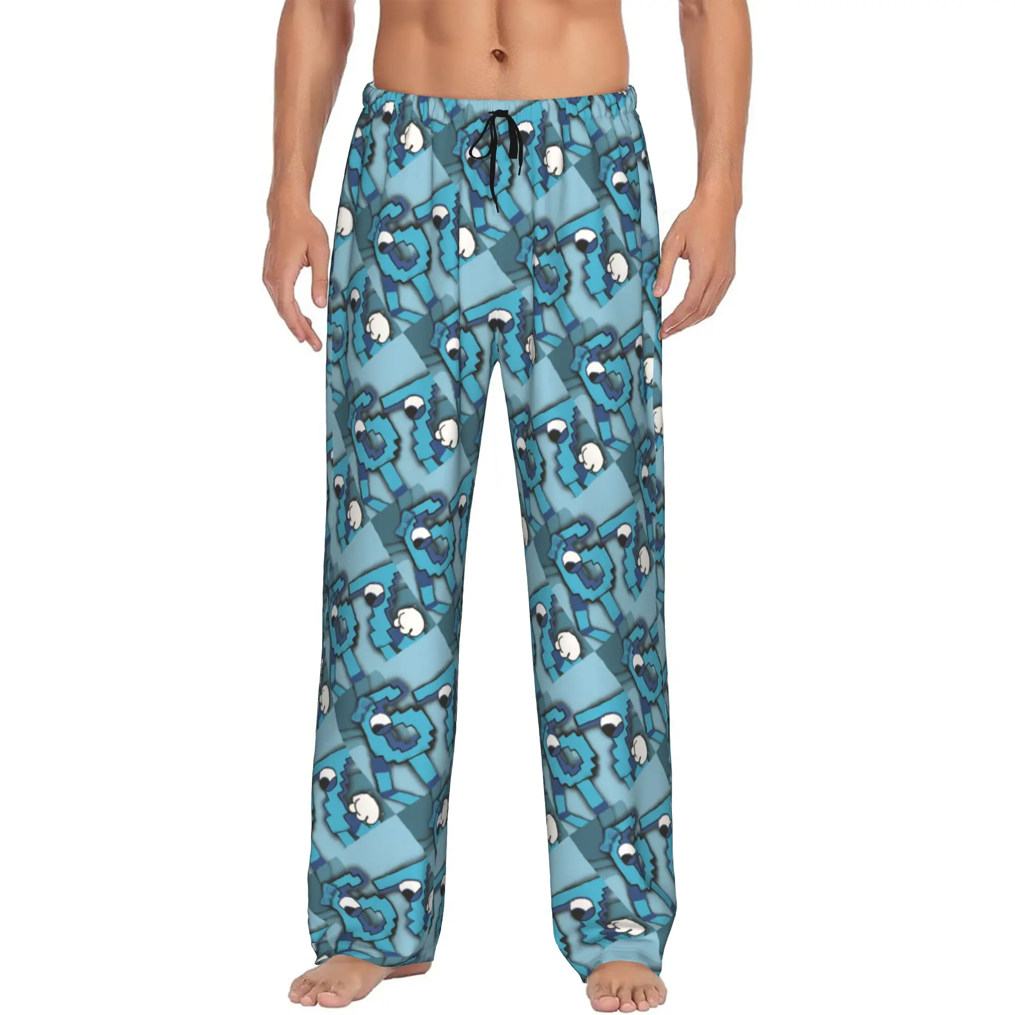 Custom Funny Sixty Seven  Pajama Pants for Men  Sleepwear Lounge Sleep Bottoms Stretch with Pockets