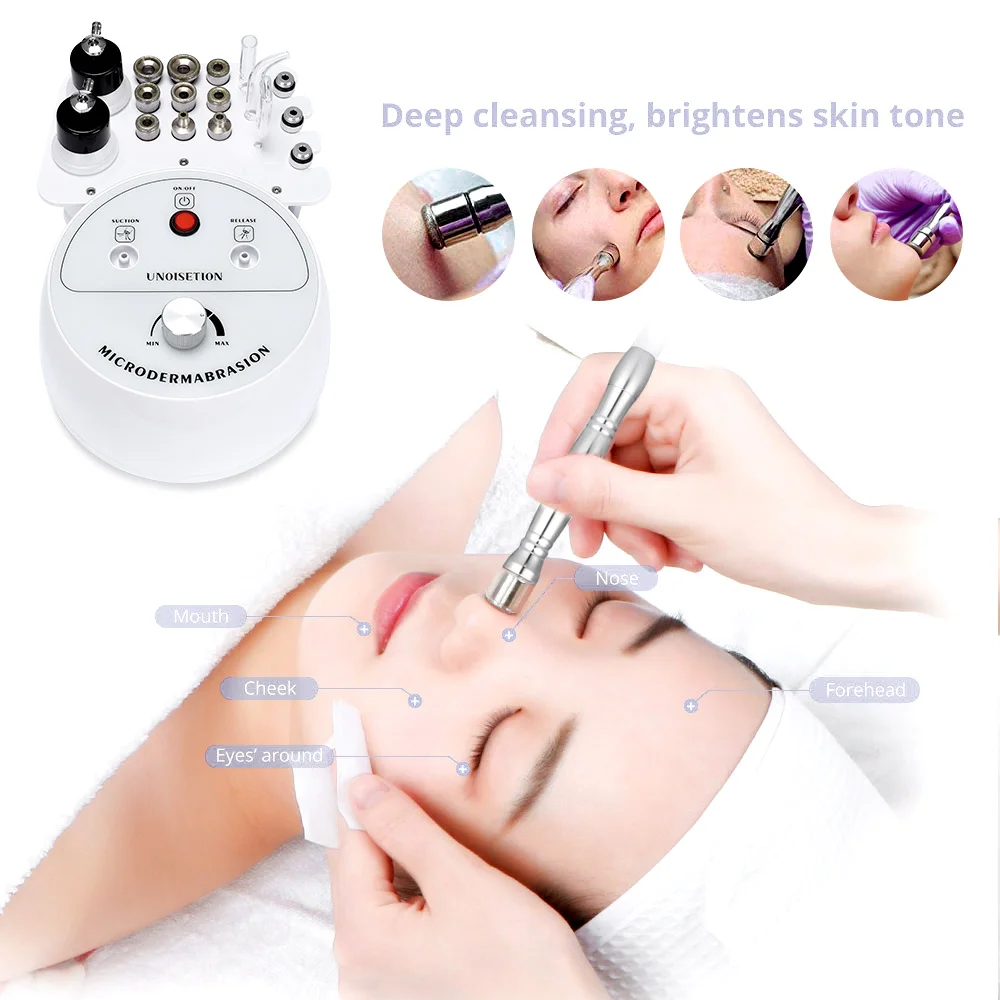 Professional Diamond Microdermabrasion Machine For Facial Peeling Skin Care Blackhead Removel Water Spray Exfoliation Machine