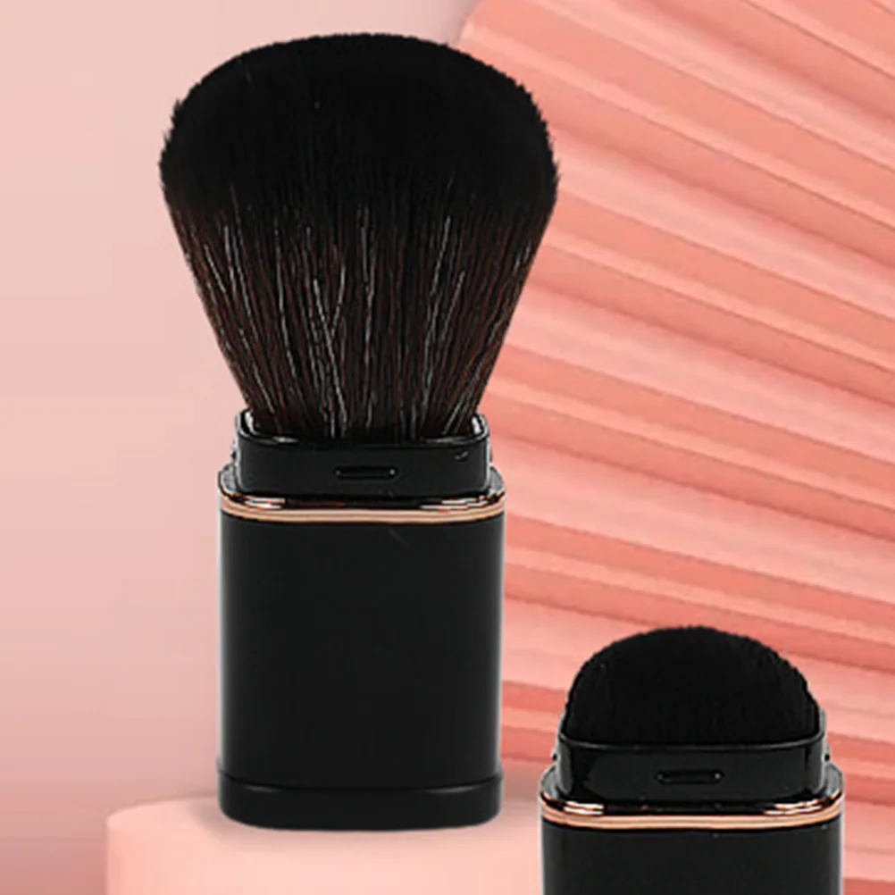 

Travel Makeup Brush Blush Face Powder Retractable Professional Kit Tools Bulk