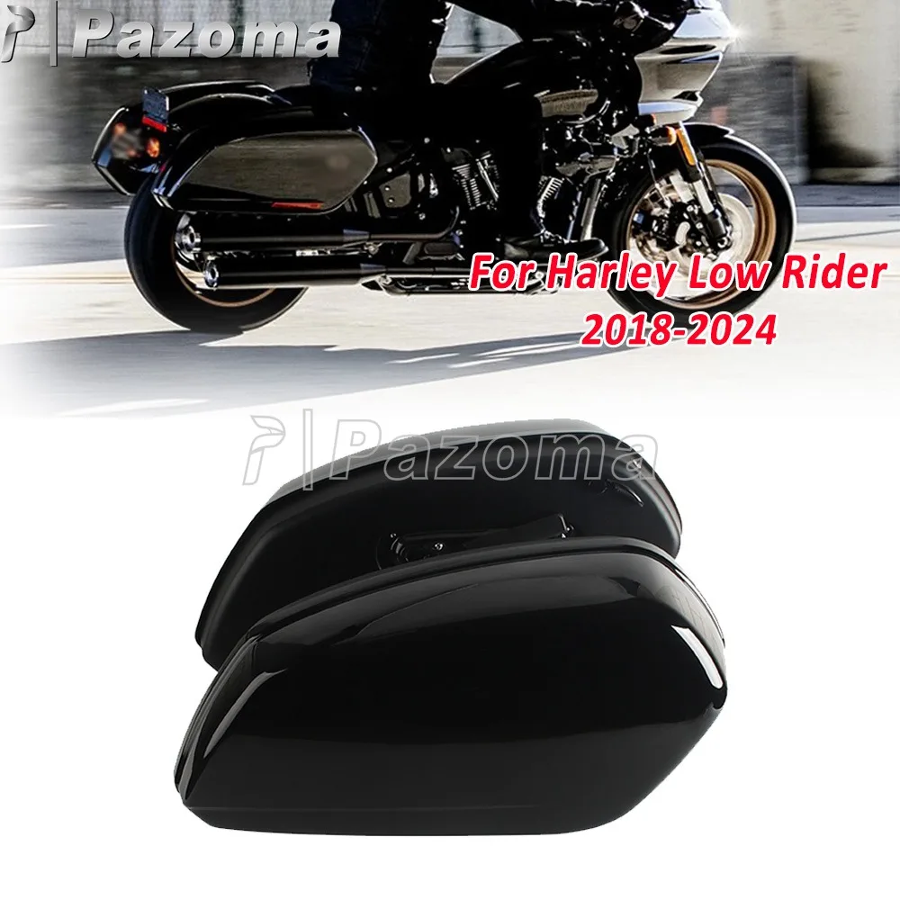 Hard Saddlebag Side Storage Bag Saddle Trunk For Harley Softail Low Rider S ST FXLRS FXLRST 20-24 Low Rider El Diablo FXRST 2022
