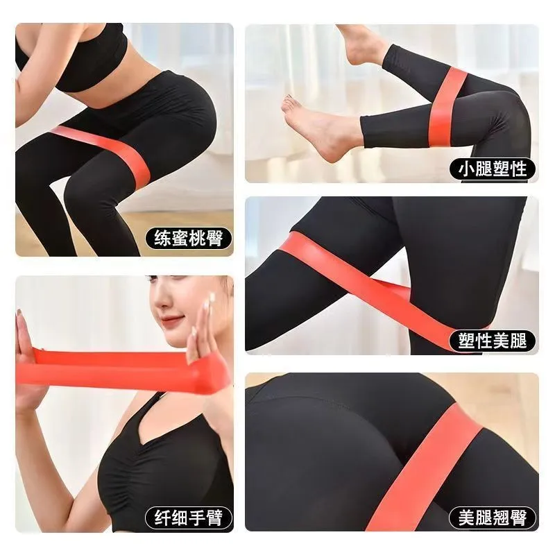Latex Resistance Circle Mini Mini Fitness Stretch Band Stretch Band Rally Band Strength Training Hip Stretch Circle Rally Band