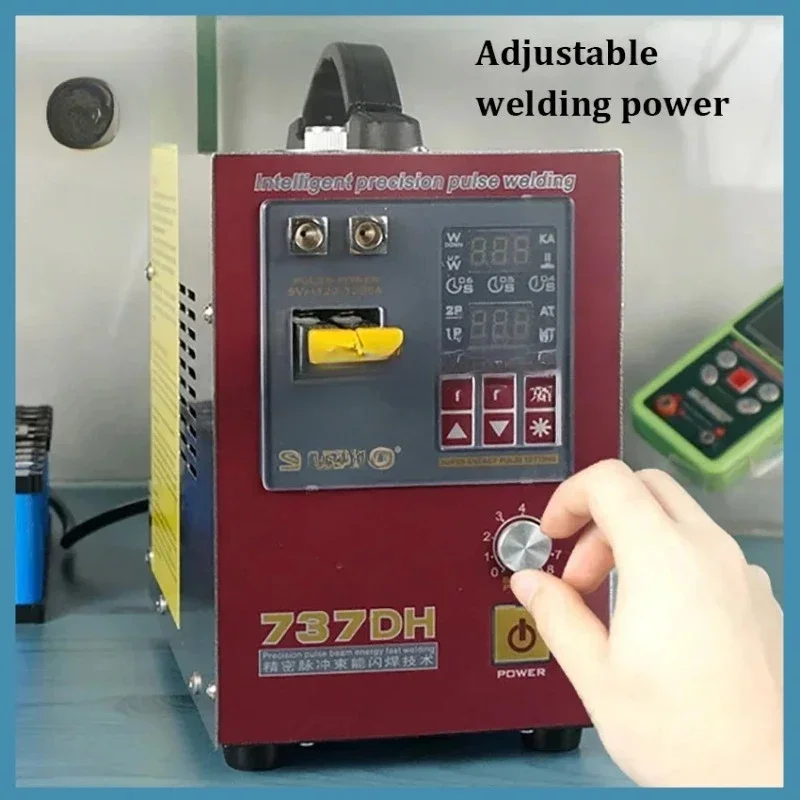 

Акция: сварочный аппарат для аккумуляторов 18650, 4.3 кВт, высокомощный, полностью автоматический, импульсный точечный сварочный аппарат