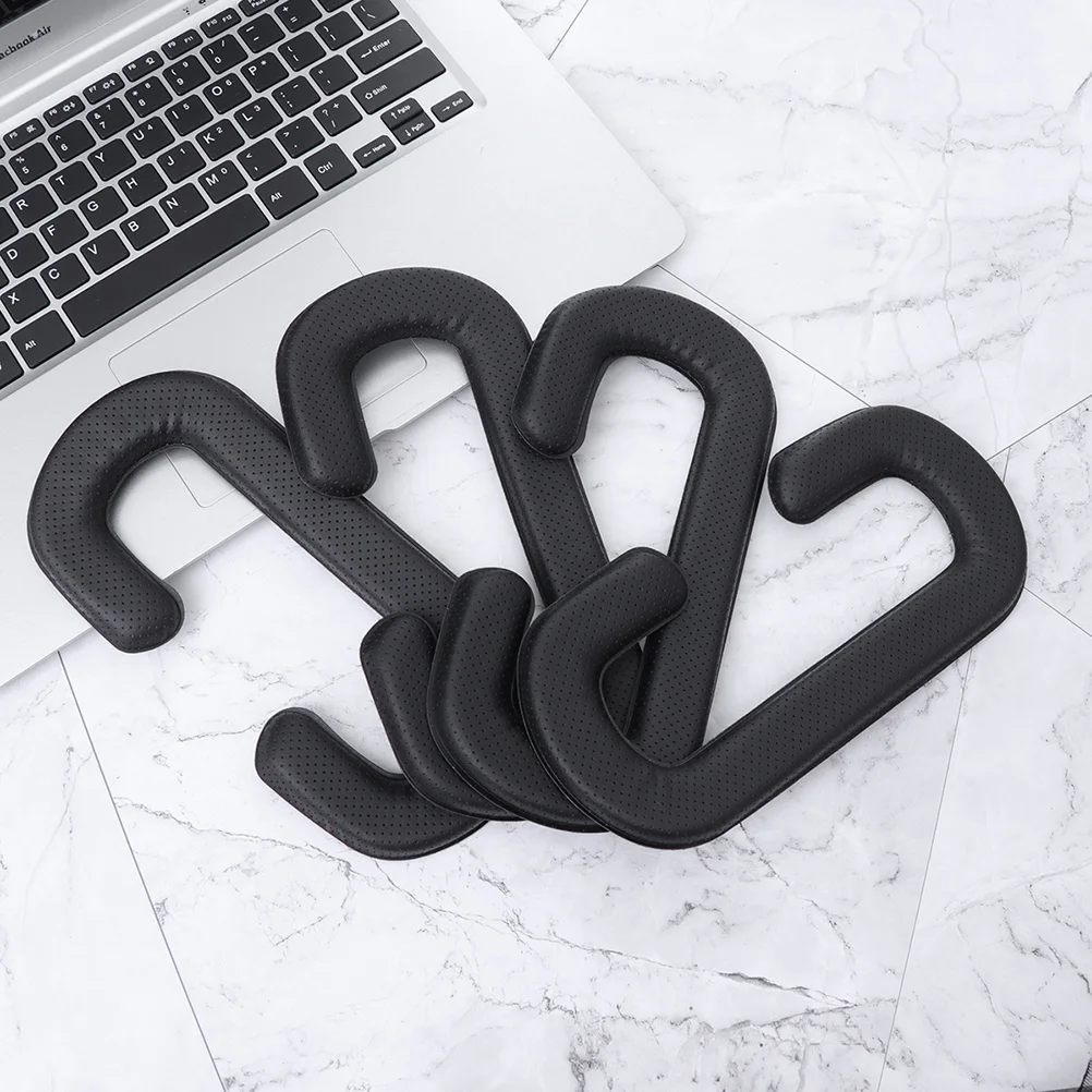 

2pcs Pu Vr Eye Mask 6Mm+11Mm Replacement Face Cushion For Vive Breathable Sweat-Resistant Sponge Pad Cover