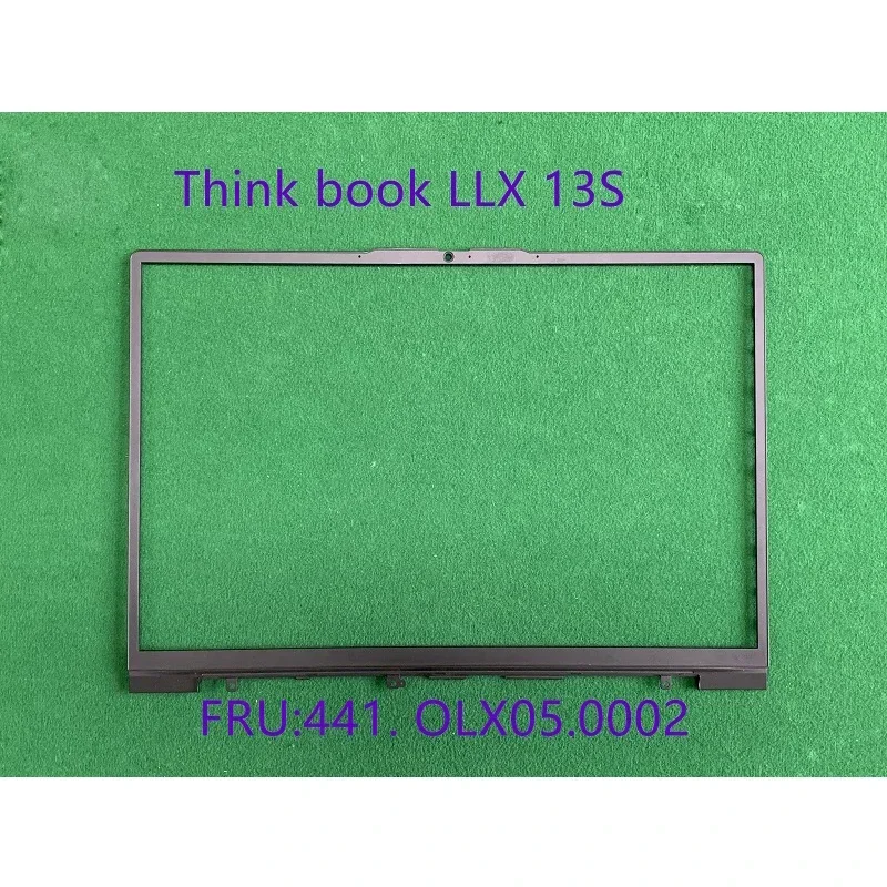 Nuevo para Lenovo Thinkbook 13s G3 G2 Laptop LCD frontal bisel marco cubierta 5B30S18970 441. 0LX05.0002