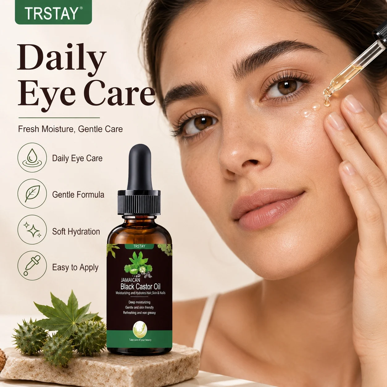 Luxury Skincare Serum - Легкое роскошное питательное масло для ухода,