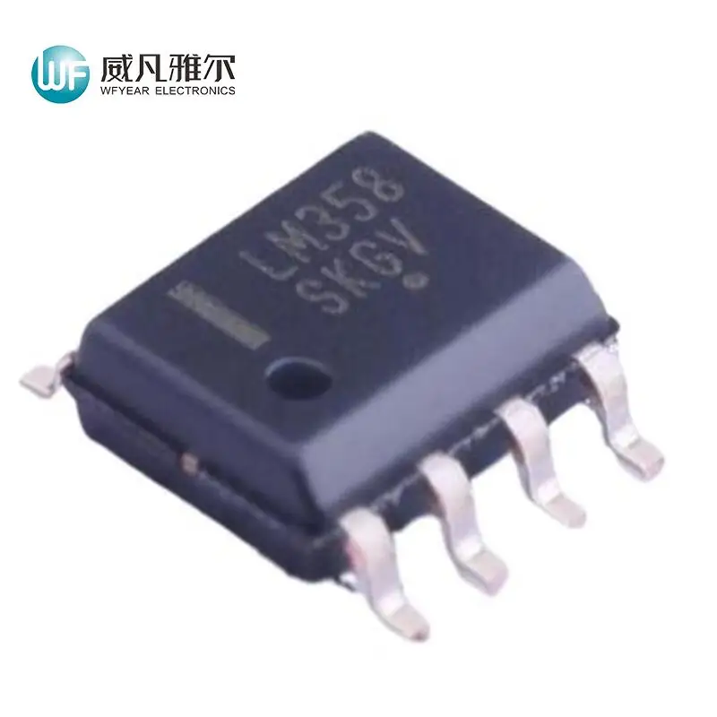 5 PCS/ LOT New Arrival LM358DR2G Operational Amplifiers 3-32V SOIC-8 Electronics Accessories