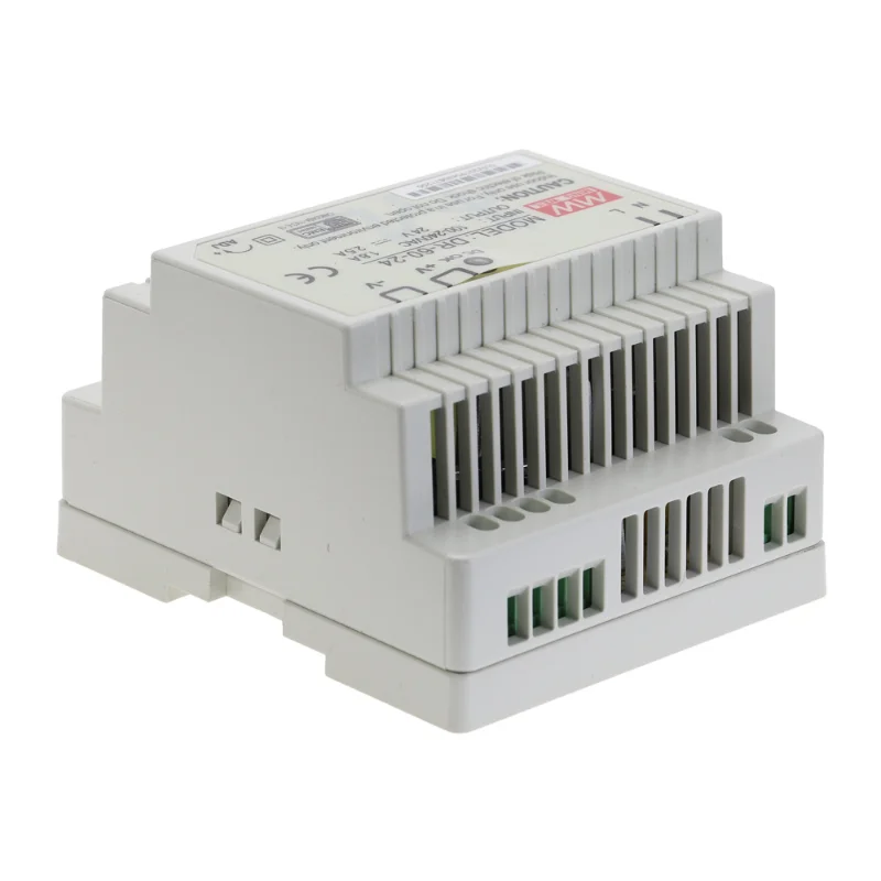 DR-60 60W singola uscita 5V 12V 15V 24V alimentatore Switching su guida Din DR-60-5 DR-60-12 DR-60-15 DR-60-24 convertitore di potenza