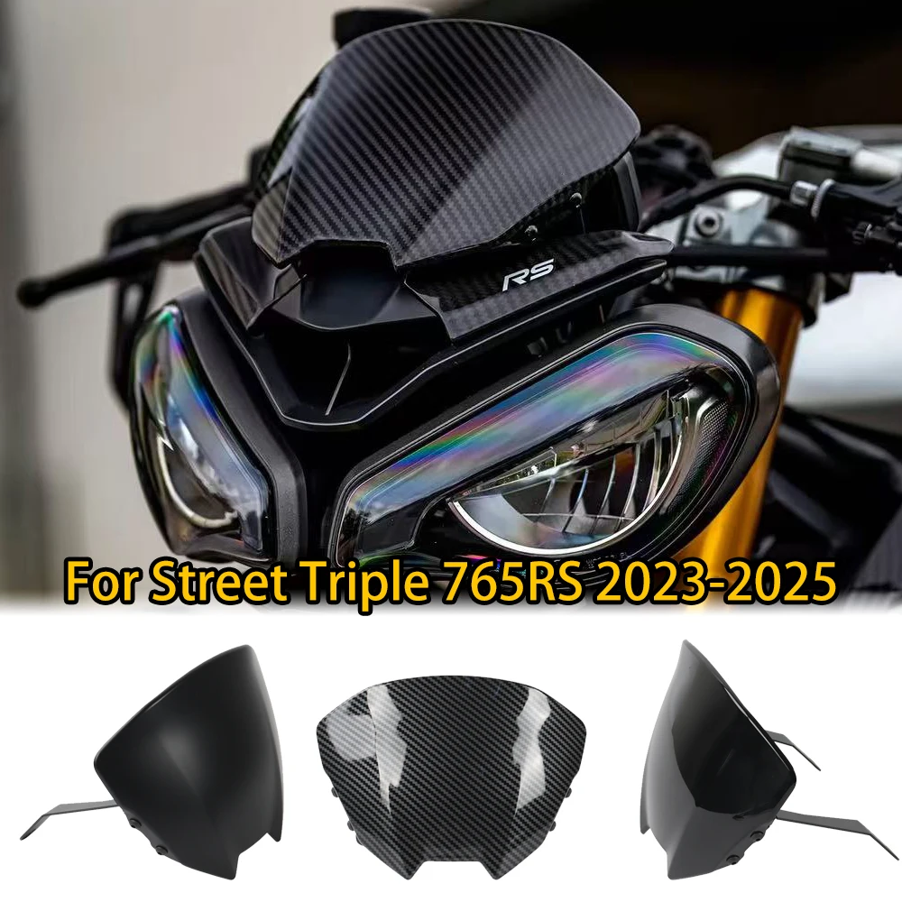 

Новое лобовое стекло мотоцикла для Triumph Street Triple 765RS 2023-2025, дефлектор