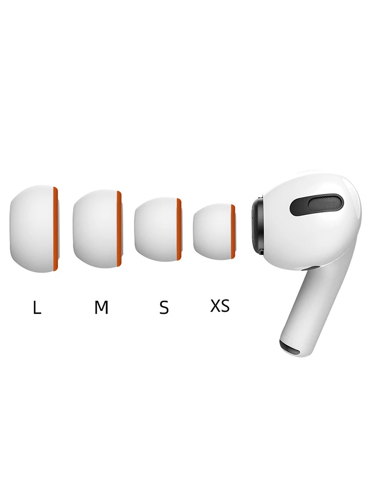 Embouts d'oreille en mousse à mémoire de forme pour Apple AirPods Pro 2 1, coussin d'oreille en Silicone de remplacement, oreillettes, bouchon d'oreille, accessoires, 1 paire