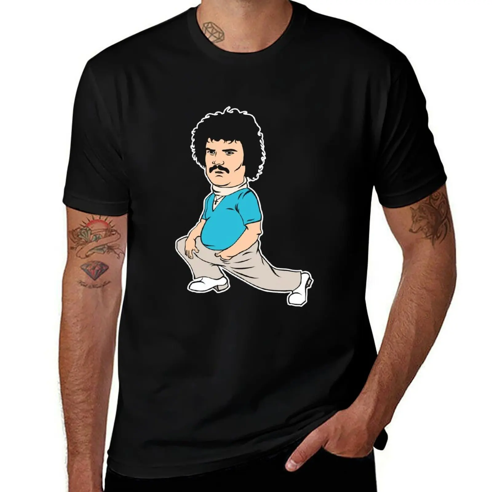 Nacho Libre, Jack Black , Recreational Cloths, Pants, Luchador T-Shirt Classic Basic Casual T-Shirt