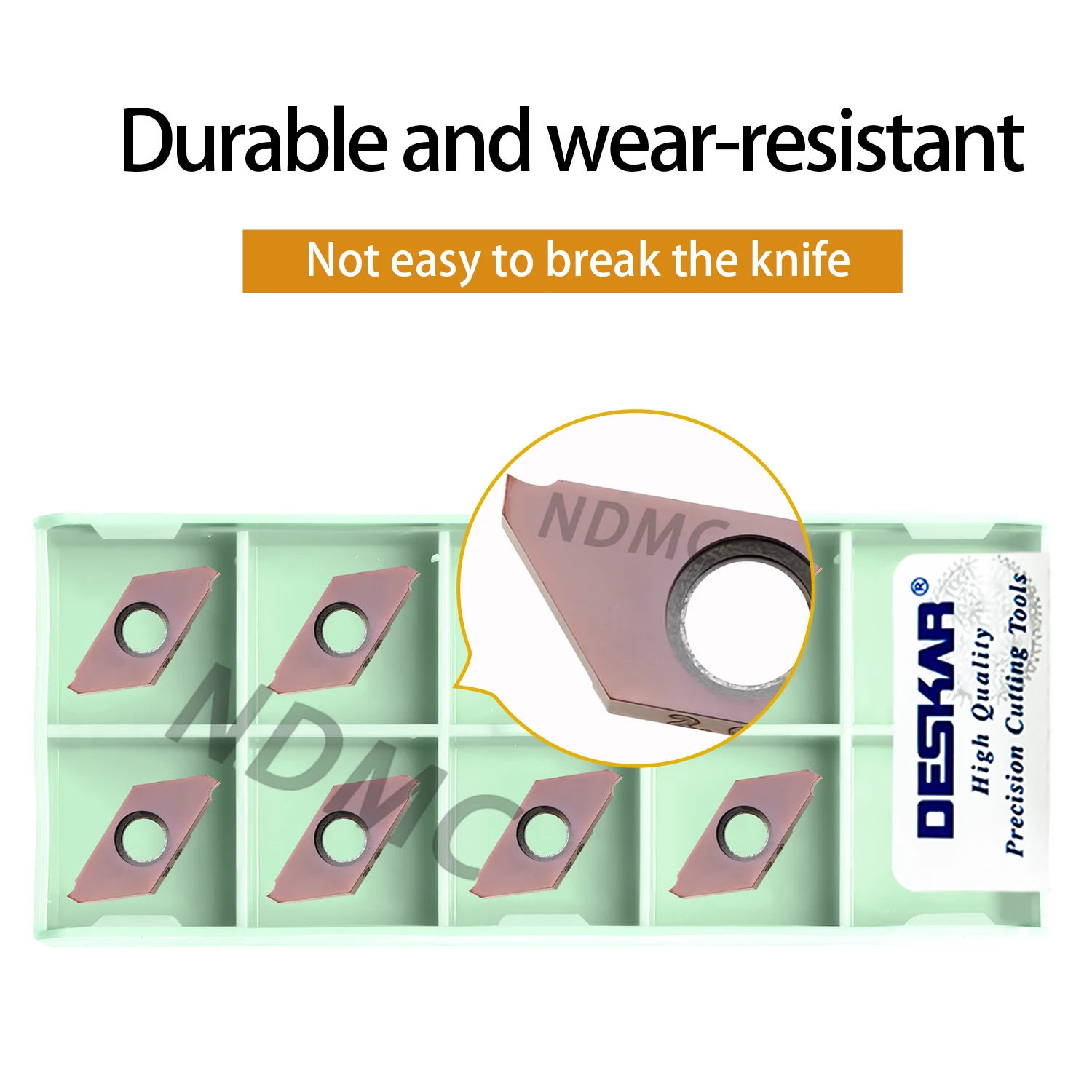 CNC Lathe CTP07/10/15/2FRN LF6118/CTPA07/10/5/2FRN LF6118 Grooving Blades Stainless Steel Double Headed Oblique Mouth Flat Mouth