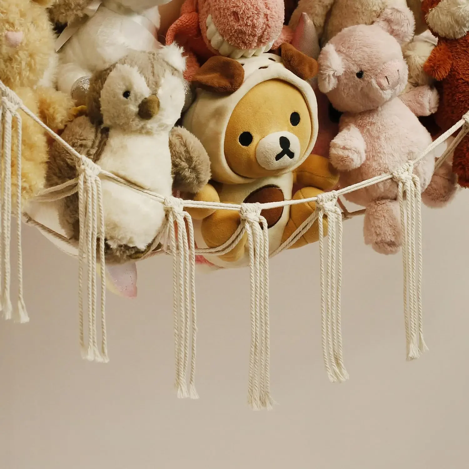 stuffed animal storage hammock or net corner toy hammock net stuffed animals room decor cute stuff animal organizer plush holder