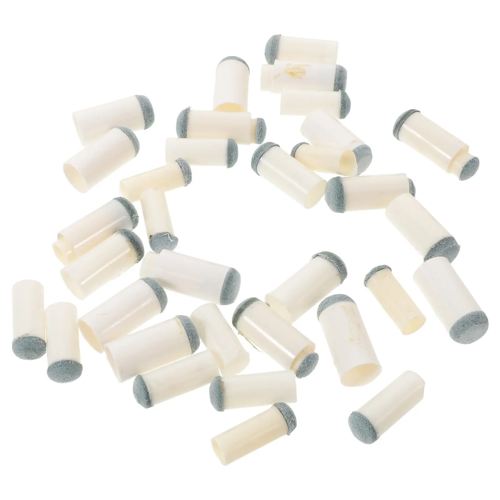 

40Pcs Pool Cue Tips Replacement Kit Size Variety 9Mm 10Mm 12Mm 13Mm Snooker Cue Tips Repairer Billiard Pool Accessories