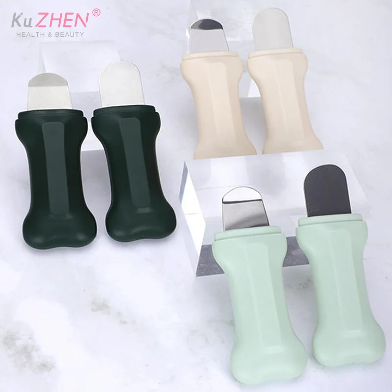 Outil d'élimination des points noirs du visage, grattoir léger et fin pour le nettoyage en profondeur, spatule du visage, nettoyeur de points blancs du nez, soins de la peau, beauté