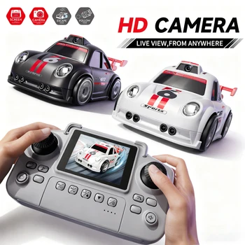 C6 mini car, remote control with display, can drift, follow function, demo function, escape mode, lights and music can switch au