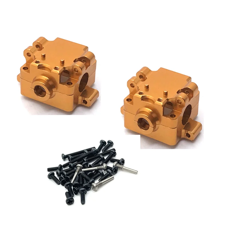 2PCS Metal Upgrade Gearbox For WLtoys 1/28 284131 K969 k979 k989 k999 P929 P939 RC Car Parts