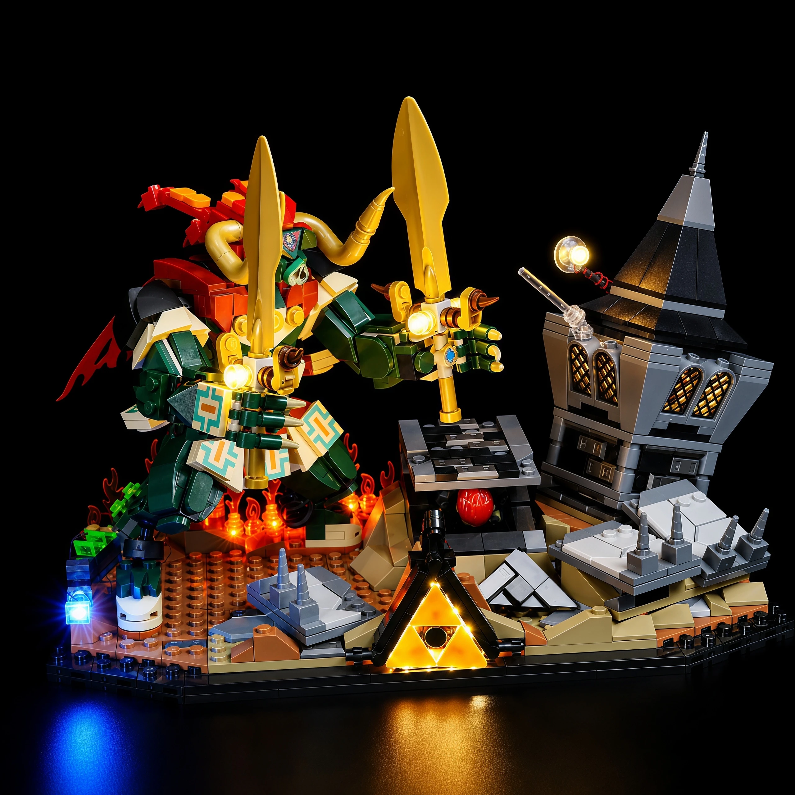 MAXCXT LED Light For LEGO 77093 The Legend of Zelda Ocarina DIY Decorative Lamp Not Include Building Blocks Set