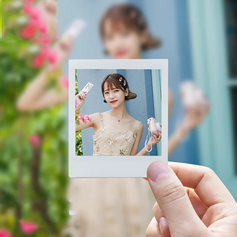 فوجي فيلم Instax مربع فيلم أبيض/قوس قزح/B & W حافة ورق طباعة الصور ل فوجي Instax SQ6 SQ10 SQ20 الهجين كاميرا فورية مشاركة SP-3