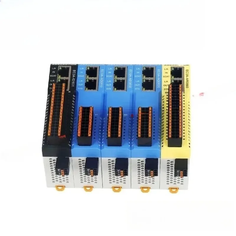 AMSAMOTION EC3A Series EtherCAT Integrated remote Distributed I/O module Analog quantity Digital quantity temperature module