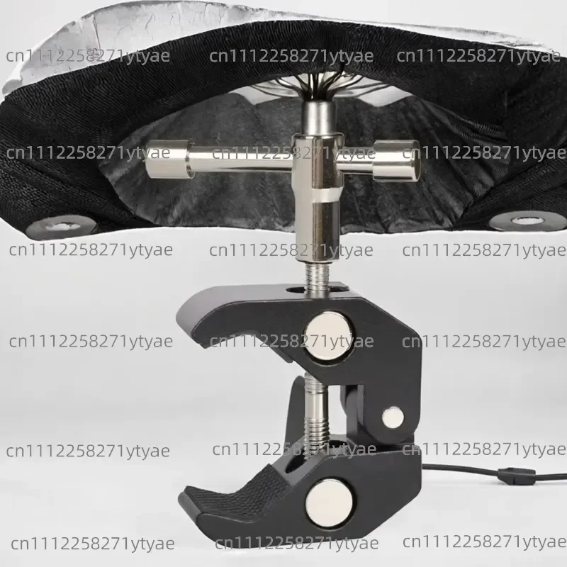 Super Articulated Metal Clip Crab Clip Holder for DSLR Camera Studio Light or Magic Arm