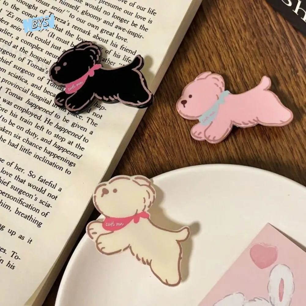 

Wave Point Dog Cartoon Puppy Hair Clip Acrylic Sweet Animal Barrettes Hair Accessories Japanese Style Korean Style Hairpin