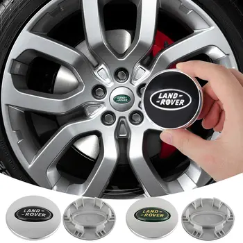 4個62mm路虎汽車輪轂中心蓋,適用於攬勝、發現4、神行者2、星脈、衛士L322、極光L405、SVR 6 最佳銷售 62毫米中心蓋 - №3
