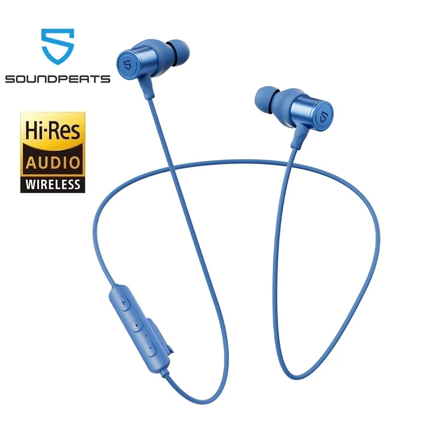 SoundPEATS Q40 HD Neckband Bluetooth Headphones LDAC Hi-Res Audio Spatial