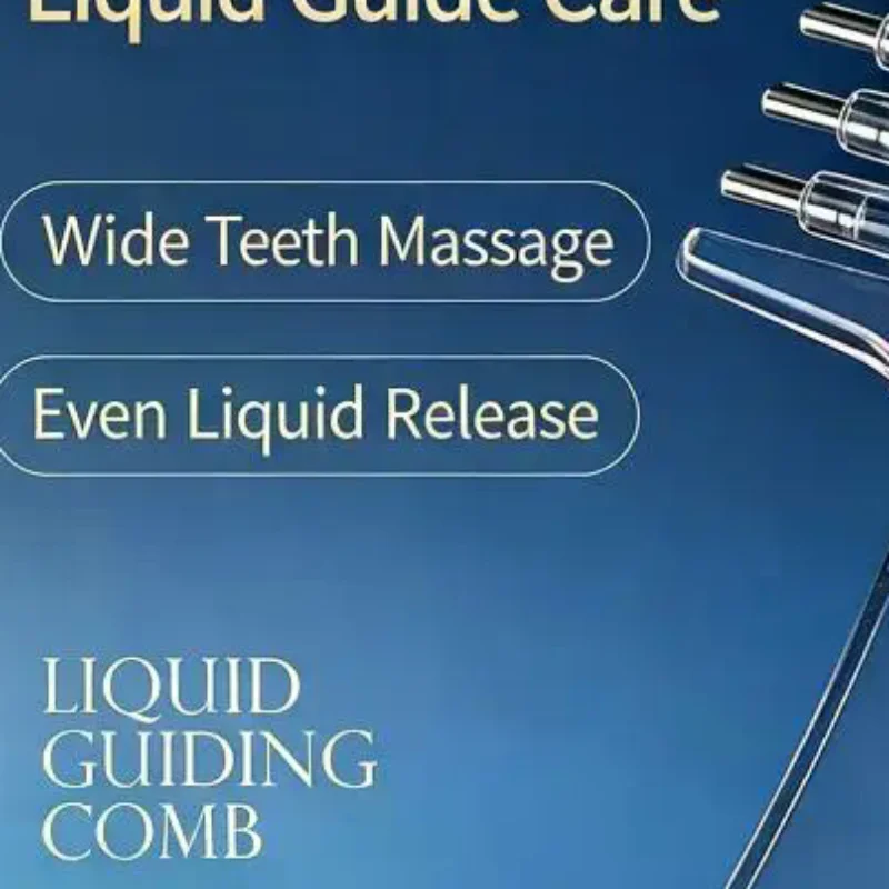 Multi-Function Mini Portable Head Applicator Anti-Frizz Scalp Nourish Hair Firming Applicator Anti-Static Hair Care
