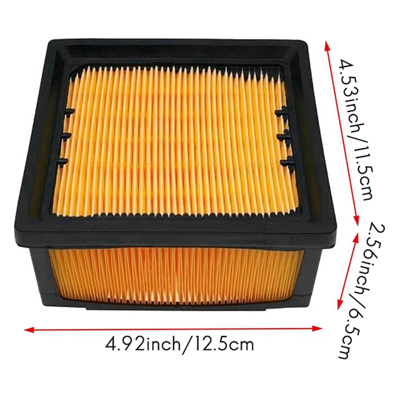 A03F Air Filter Replacement for K760, 574362301 525470601, 2 Pieces Set Cut-Off Saw Parts Accessories