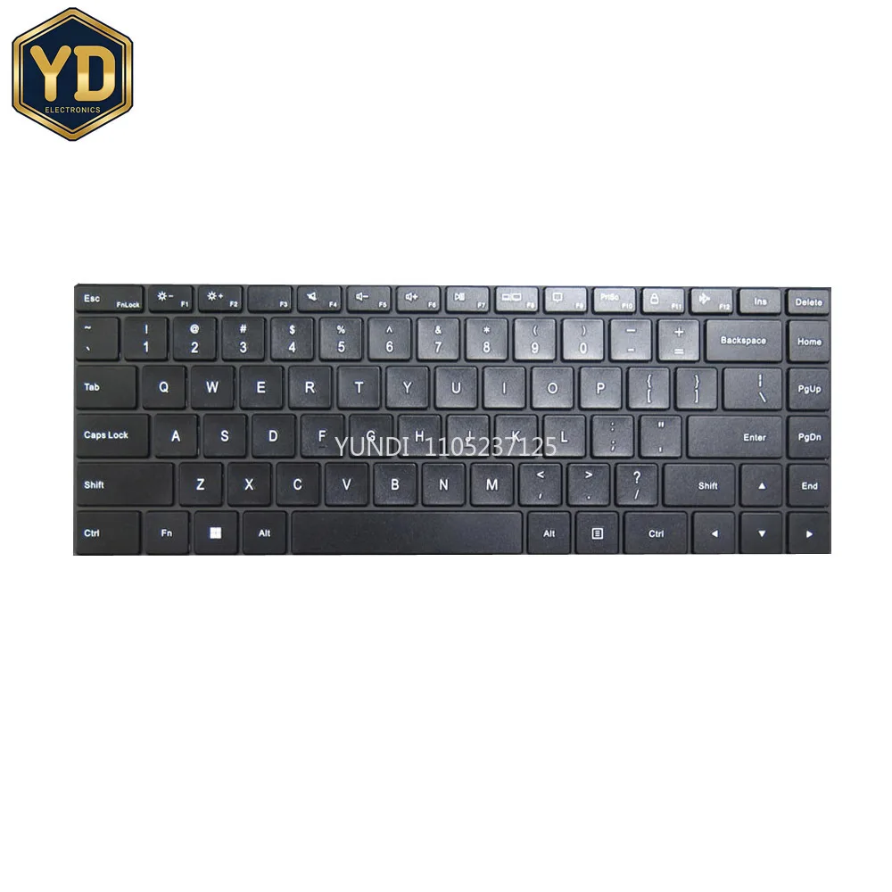 YD Laptop Keyboard For TCL Book 14 Go B220G English US Russia RU Black New