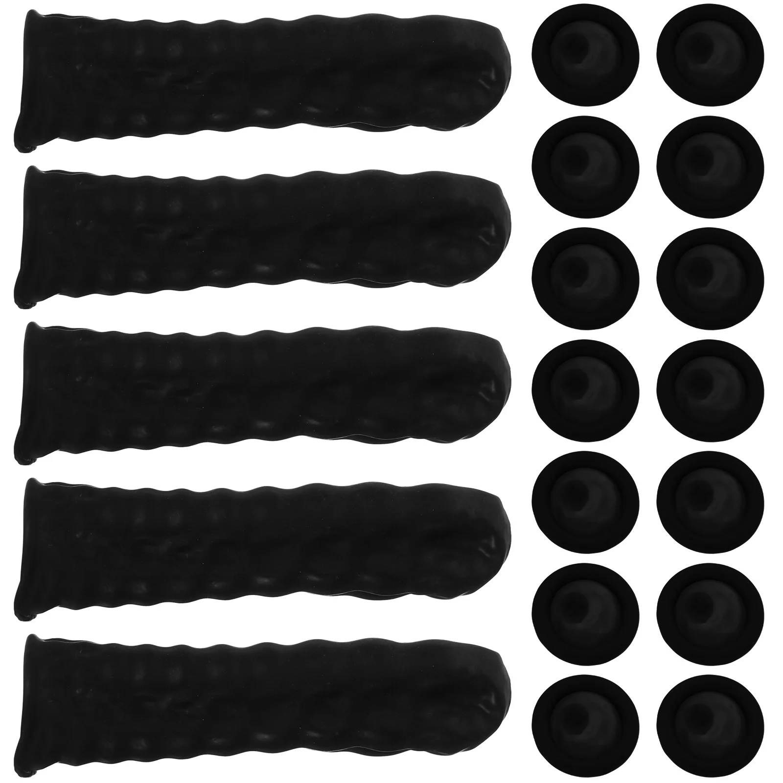 

Finger Cots Assorted Sizes Butyronitrile Cover for Fingers Anti-static Ear Protectors