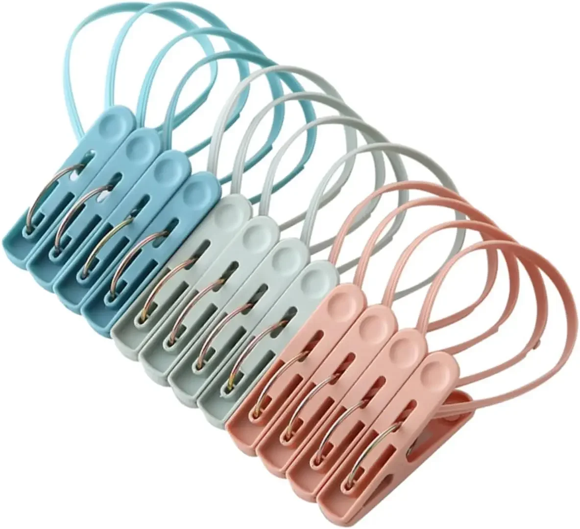 Plastic Laundry Clip Windproof Clothes Clips Pins Non-Slip Drying Clip Bra Socks Hanger Hook Quilt Clothing Hanging Clamp Pegs