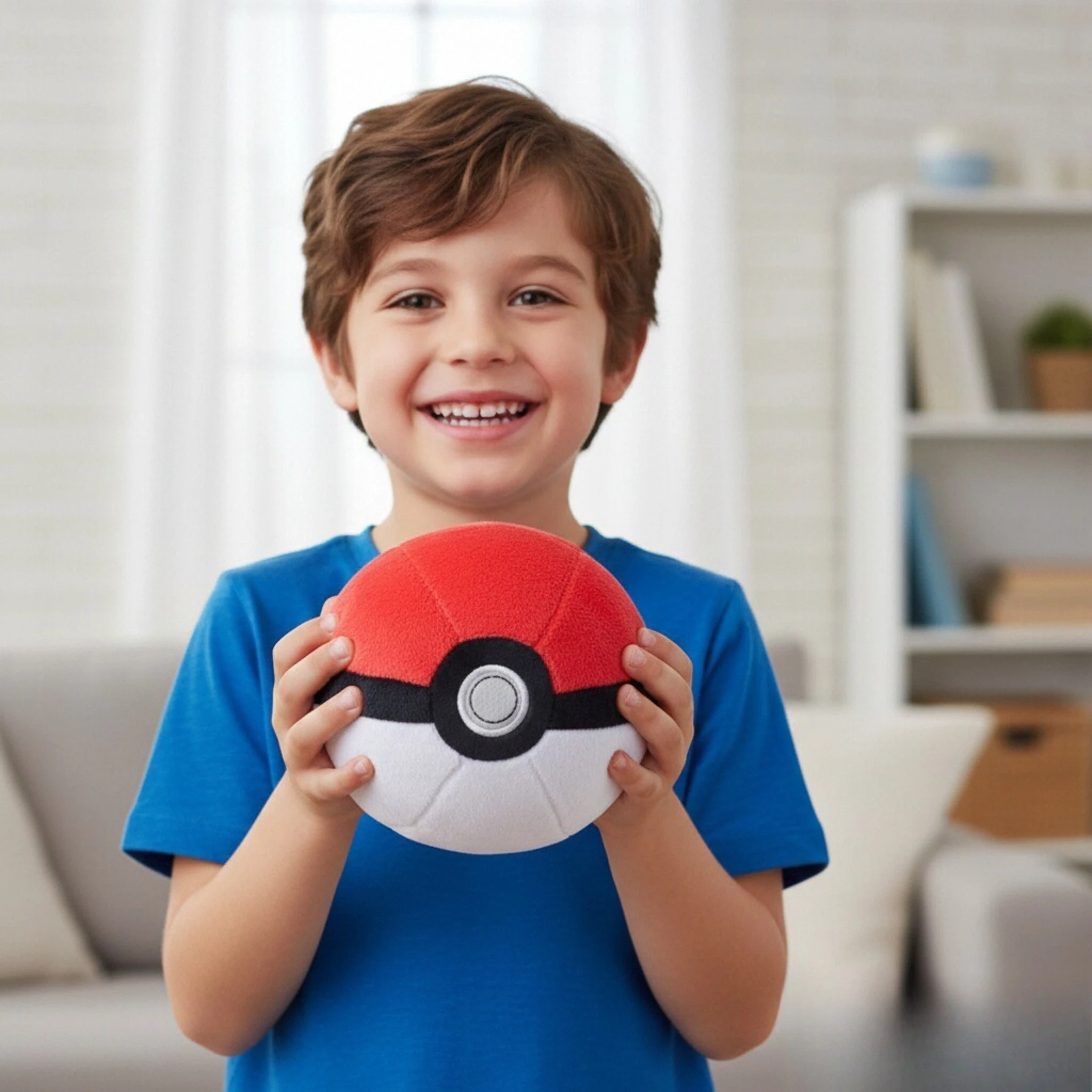 

Master Ball Great Ball Ultra Ball Ball Plush Toys Soft Stuffed Animals Cartoon Backpack Pendant Decoration Toy Birthdays