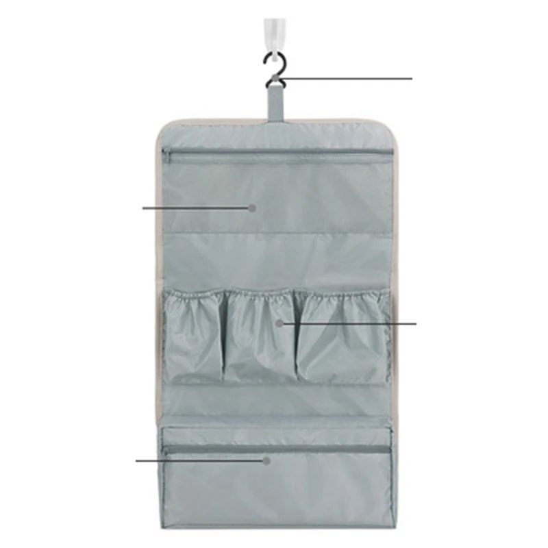 Storage Bag Compatible For Dyson Airwrap Styler Accessories Holder Multiple Pouches With Hook Hanger