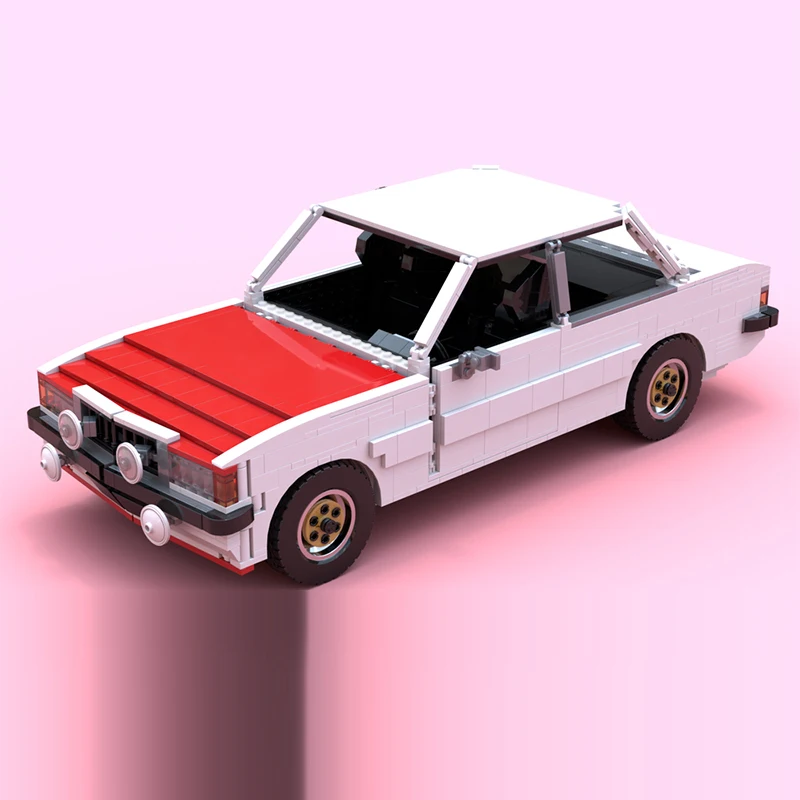 City Car Model MOC Building Bricks GS/E Performance Racing Car Modular Technology Children Holiday Gifts Assemble Toys Suit