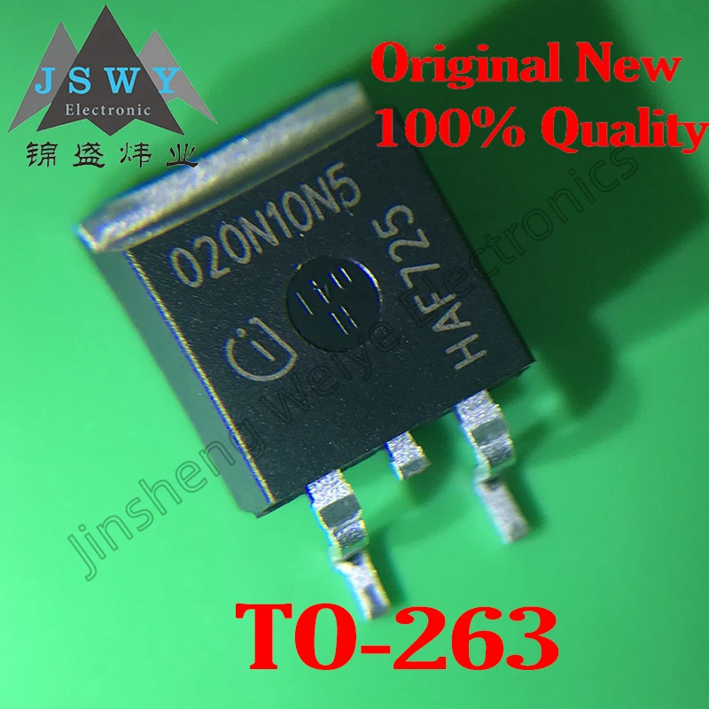 (10-30PCS) IPB020N10N5 020N10N5 TO263/100V/176A/N-Channel Power MOSFET Chip/Original Imported/In Stock/Fast Shipping