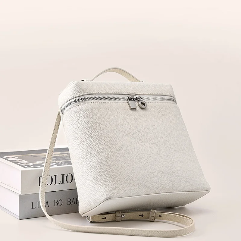 large-capaci-lp-genuine-leather-bapa-dual-oulder-bag-travel-bag-women's-briease-american-retro-sle-daily-use