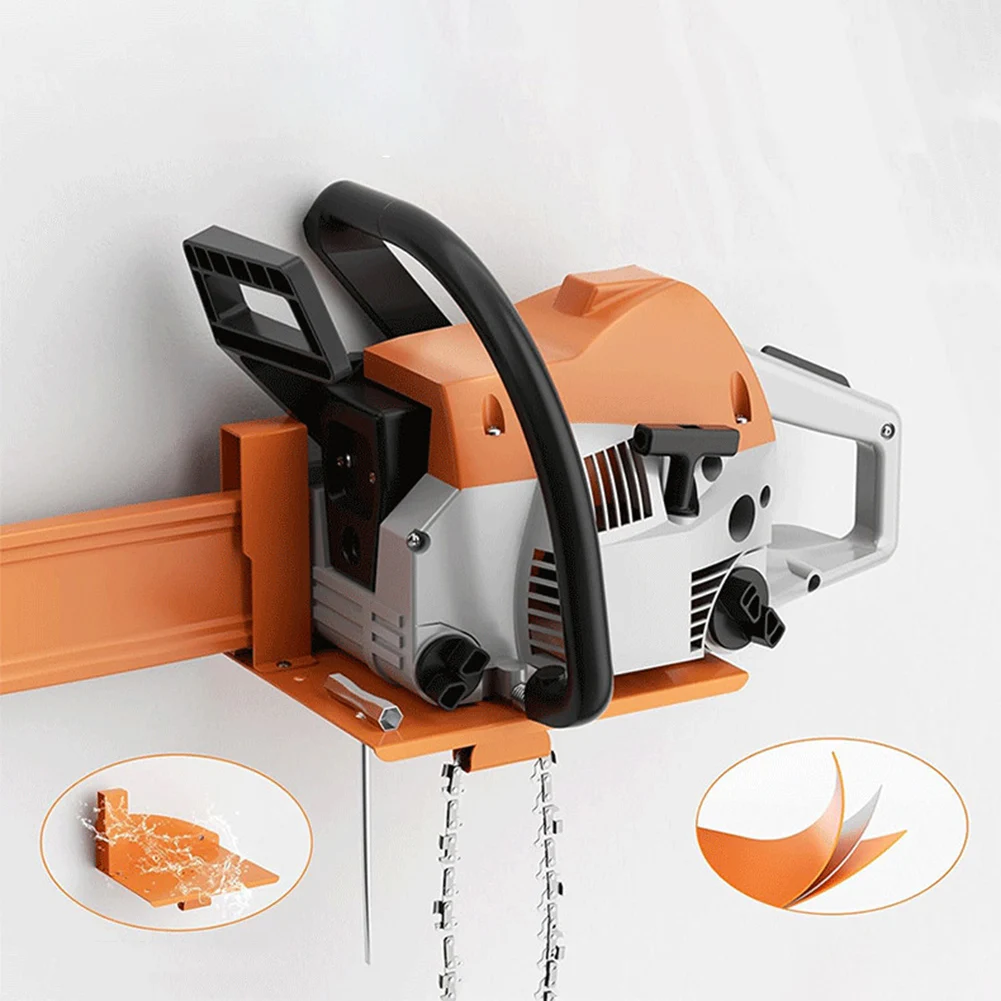 Soporte de montaje en pared de motosierra Premium para almacenamiento inteligente MS250 MS251 MS170 MS171 MS172 para motosierras y accesorios